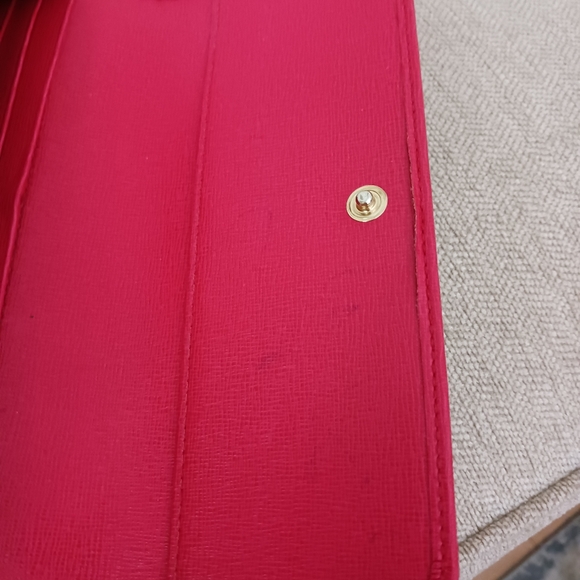 Furla pink saffiano leather wallet - Picture 5 of 12